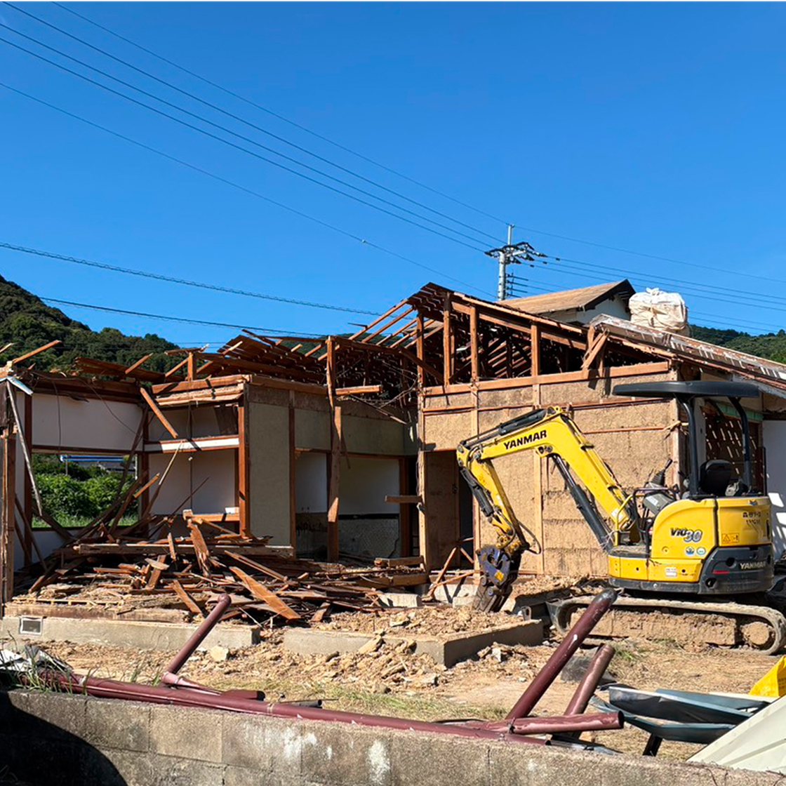 解体作業